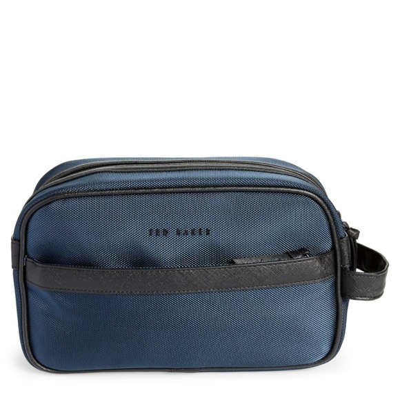 NWT $95 Ted Baker London Davise Dopp Kit in Navy!